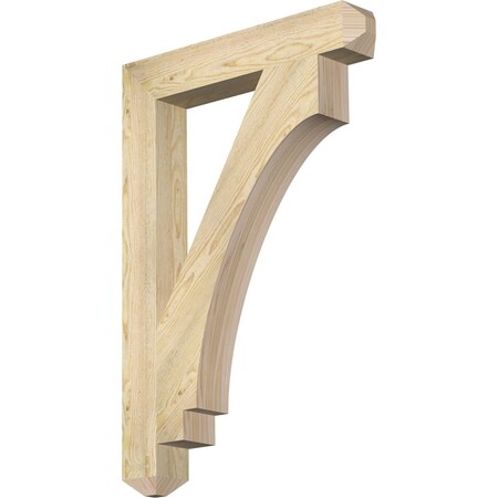 Imperial Craftsman Rough Sawn Bracket, Douglas Fir, 4W X 26D X 38H